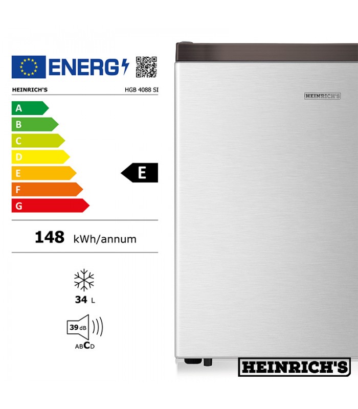 Heinrich's Mini Freezer Model HGB 4088