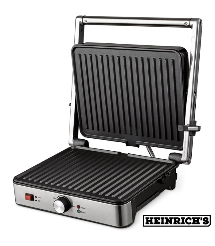 گریل و ساندویچ ساز حرفه ای 2000 وات هنریچ مدل HKG 8685