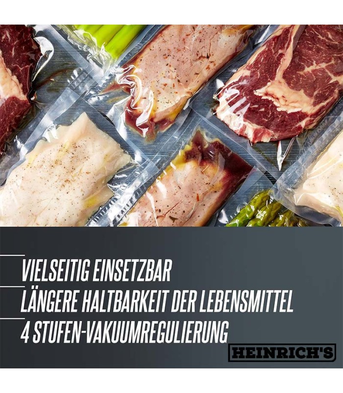 سیلر خلاء بسته بندی حرفه ای هنریچ مدل HVC 7661