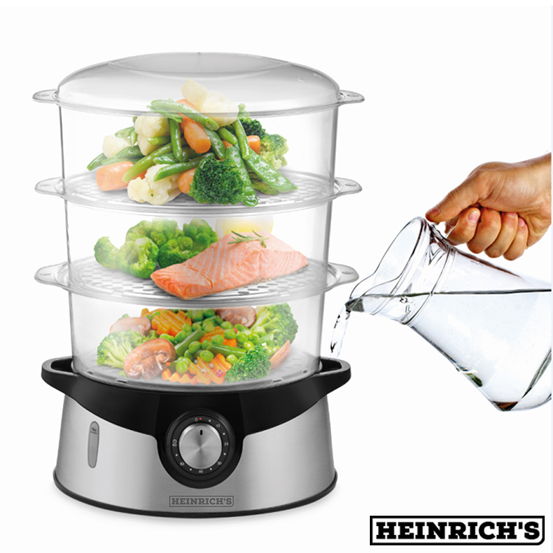 ظرفیت معادل 9 لیتر بخارپز 8501