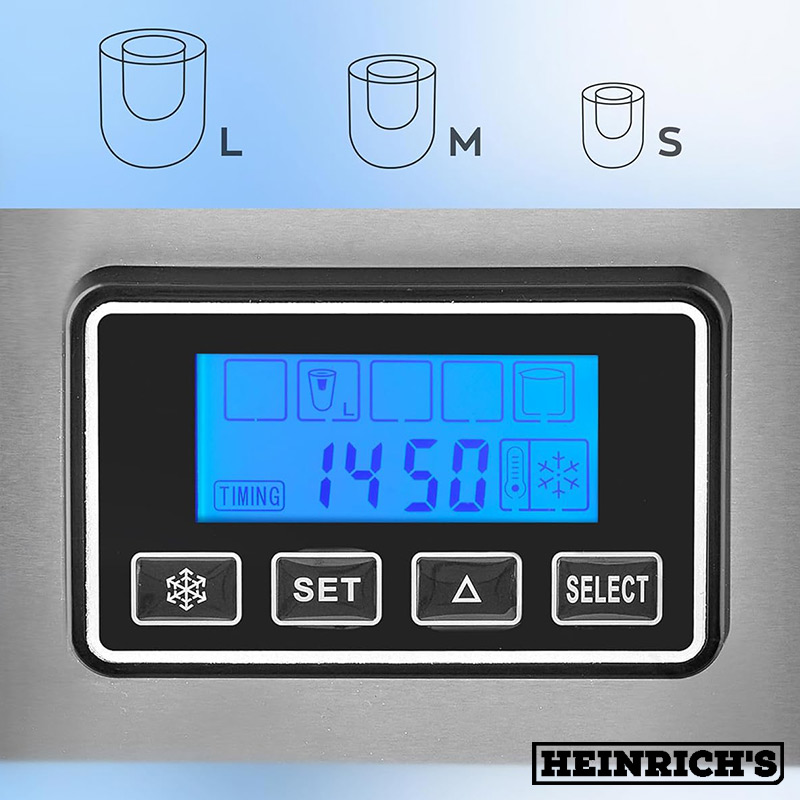 هنریچ 8844 مجهز به صفحه نمایش و کنترل پنل دکمه ای