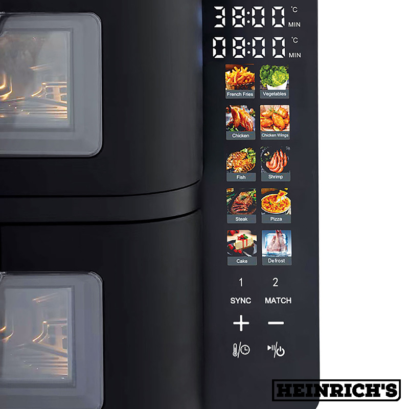 سرخ کن 8223 هنریچ مجهز به صفحه نمایش لمسی تاشو