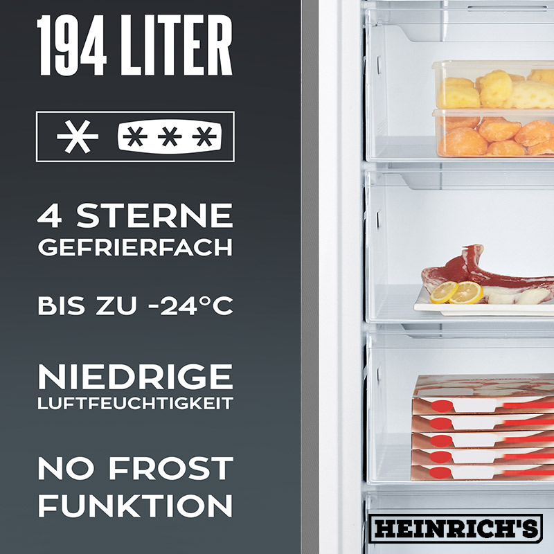 فریزر هنریچ 3093، کم مصرف و اقتصادی