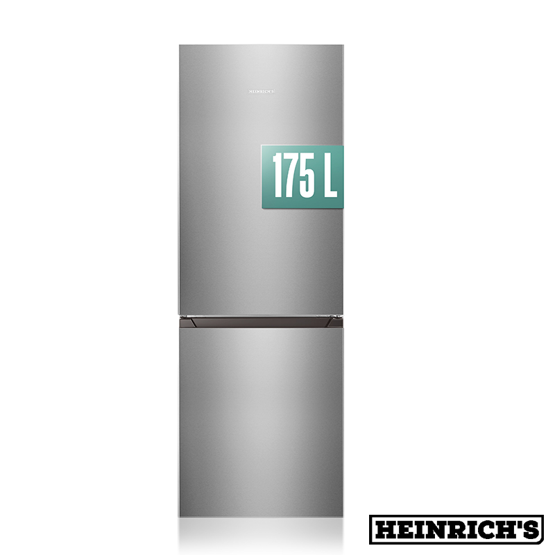 ظرفیت 175 لیتر یخچال فریزر هنریچ 3091 نقره ای