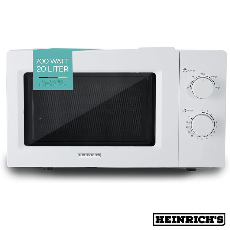 ماکروویو Heinrich's 8845 با قدرت 700 وات و ظرفیت 20 لیتر