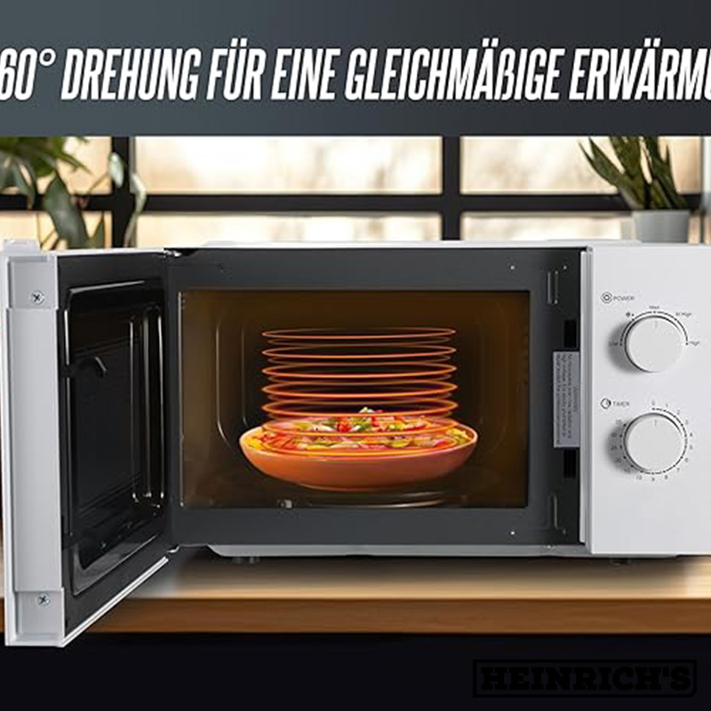 ماکروویو HMW 8845W مجهز به عملکرد پخت سه بعدی